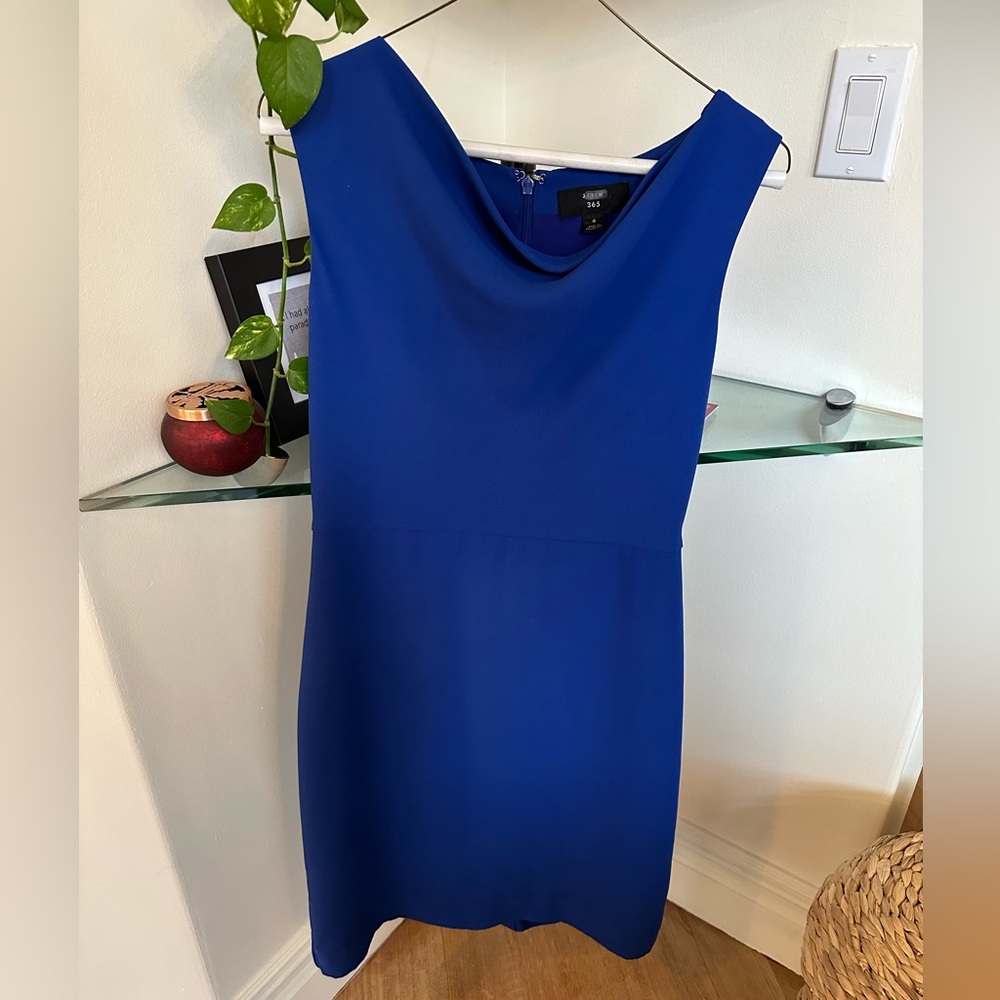 Jcrew Merle cowl neck dress